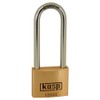 Kasp 125 Premium Brass Padlock - 50x80 Millimeters - Long Shackle
