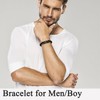 ORISPRE To My Son Leather Bracelet Fathers' Day Gifts for