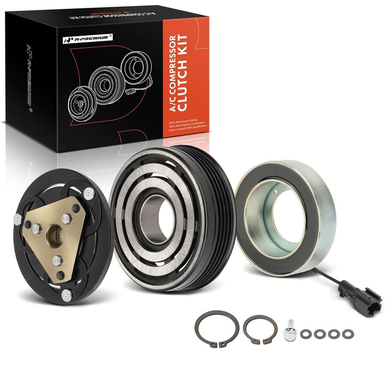 A-Premium Air Conditioner AC Compressor Clutch Kit Compatible with Subaru