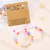 BOCHOI 2 x school child first day of school bracelet,