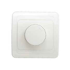 LED Dimmer Switch Flush-Mounted Brightness Control Light Switch Controller Panel Rotary Dimmer Switch