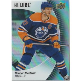 2023-24 Upper Deck Allure Black Rainbow Connor McDavid Oilers Card #68 (J2GO)