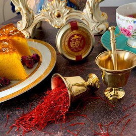 Handmade Mini Brass Mortar and Pestle Set for Saffron and Spices – Premium Quality, Traditional Indian Design