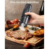 Moriank 2PCS Electric Salt and Pepper Grinder Set Automatic Grinder