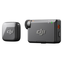 DJI DJI Mic Mini (1 TX + 1 RX), Wireless Lavalier Microphone for iPhone/Camera/Android, Ultralight, Detail-Rich Audio, Noise Cancelling, Automatic Limiting, Vlog, Streaming, 400m Transmission