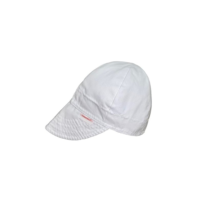 Comeaux Caps Reversible Welding Cap Solid White 6 7/8