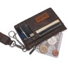 Wrangler RFID Card Holder Slim Credit Card Wallet Womens Keychain
