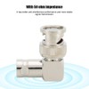 4pcs BNC Male BNC Female Right Angle Adapter