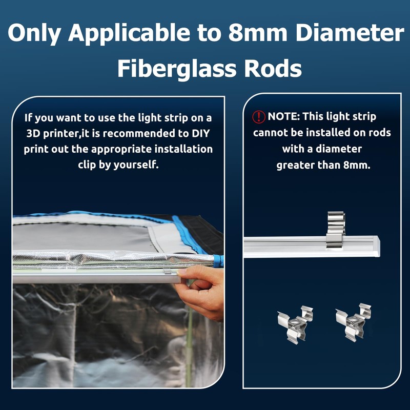 YOOPAI 3D Printer Enclosure LED Light, LED Lights Strip USB