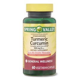 Suplemento En Cápsula Spring Valley Turmeric Curcimin X 1g