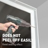 FOSLUOC Garage Door Seal Top and Side Seal Strip 34FT