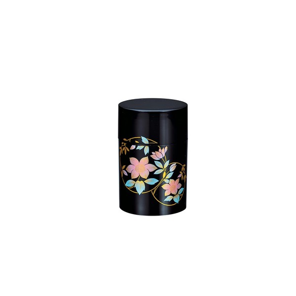 Nakatani Brothers Shokai Yamanaka Lacquerware Tea Caddy (with inner lid),