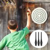 YSJCHEBS Pack of 150 Plastic Dart Tips and 1 Storage