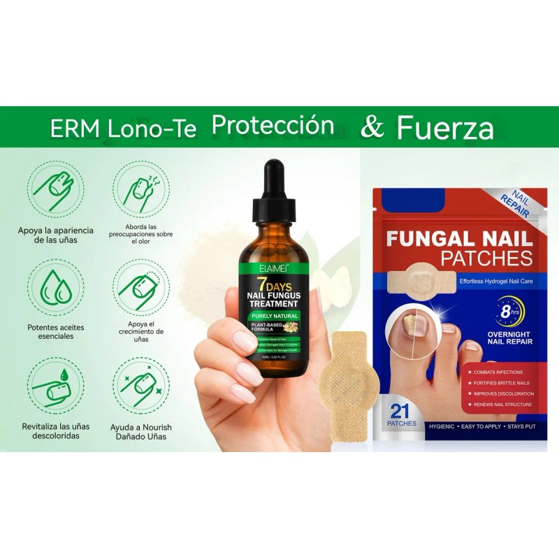 Parches Antimicóticos For El Tratamiento De Uñas