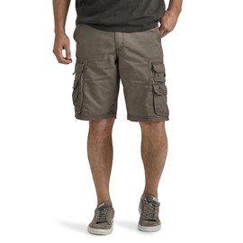 Lee Men's Big & Tall Dungarees Belted Wyoming Cargo Short, Vapor, 48