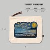 Lantern Press Puerto Rico, Starry Night, Coastline, 100% Cotton Zipper