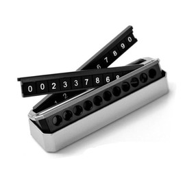 RX Dual Number Vehicle Parking Number Plate Privacy Protection 360-Degree Rotation / RX 듀얼번호 차량용 주차 번호판 사생활 보호 360도 회전