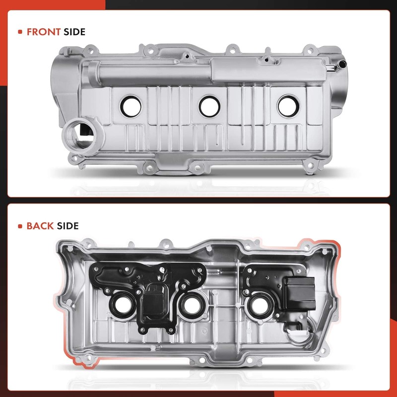 A-Premium Left Engine Valve Cover, with Gasket, Compatible with Toyota