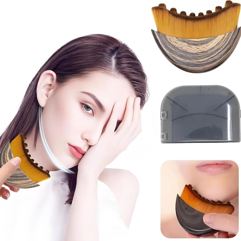 Cepillo De Masaje Facial Para Contorno, 2 Unidades