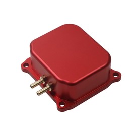 XEVULU 212cc Billet Valve Cover for Predator 212cc 6.5HP Hemi, Red sandblasted