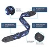 BLPRKOT Guitar Strap, Electric Guitar, Adjustable Guitar Strap, Guitar Strap