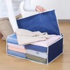 Astro 131-34 Clothes Storage Box, Set of 2, Navy Non-woven