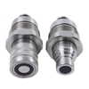 YFANTPA Male Female Flat Face Coupler Kit 373-6967 373-6968 for