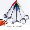 PRETYZOOM Unique Green Sauce Ladle 113G Kitchen Soup Spoon Stainless