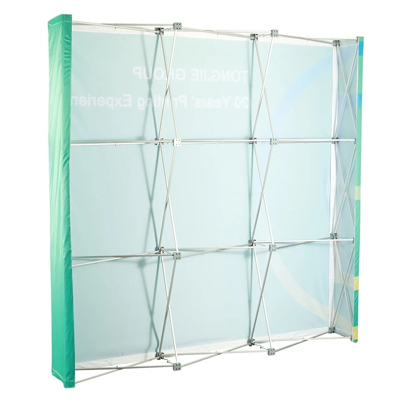 10x8ft Portable Aluminum Display Stand Premium pop up Booth Display