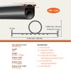 VEVOR Garage Door Seals Bottom Rubber, U Shape +O Ring