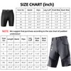 ROCKBROS Mountain Bike Shorts MTB Bike Shorts for Men Padded