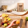 uinwk Cutting Board, Kitchen Cheat Sheet Cutting Board, Bamboo Cutting