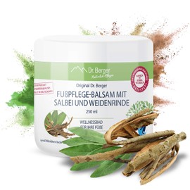 Original Dr. Berger Foot Care Balm with Sage and Willow Bark Natural Cosmetics
