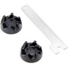 Bohaner 2x Coupling 9704230 Blender Coupler Replacement Part for Kitchen
