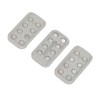 Magnetic Haptic Slider Stress Anxiety Relief Striped Pattern Ergonomic Alloy
