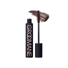 Red by Kiss Groomane Men Gray Coverage Touch-Up, Temporary Brush-On Hair Color for Beards, Sideburns Root & Brows, Water-Resistant & Sweatproof, Easy Application (Dark Brown, 0.33 Fl.oz)