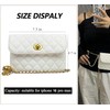 Stylish leather belt bag for women, the latest versatile waist