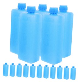 Totority 16pcs Reusable Ice Packs for Lunch Boxes Lightweight Compact Freezer Packs for Travel Camping and Picnics Insulation for Food Freshness