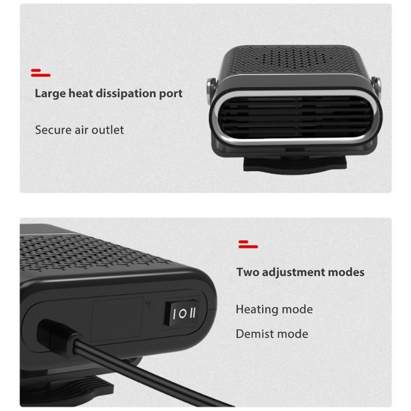 Car Heater 2 in 1 Car Heater and Cooling Fan