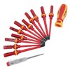 VDE Insulated Screwdrivers Flat Pozi Phillips Torx Interchangeable Heads 13pc