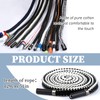 TORMEN Replacement Drawstrings Drawcords 51IN Cotton Drawstring Cord with Easy