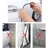 Car Door Edge Guards Self Adhesive Rubber U Channel Edge