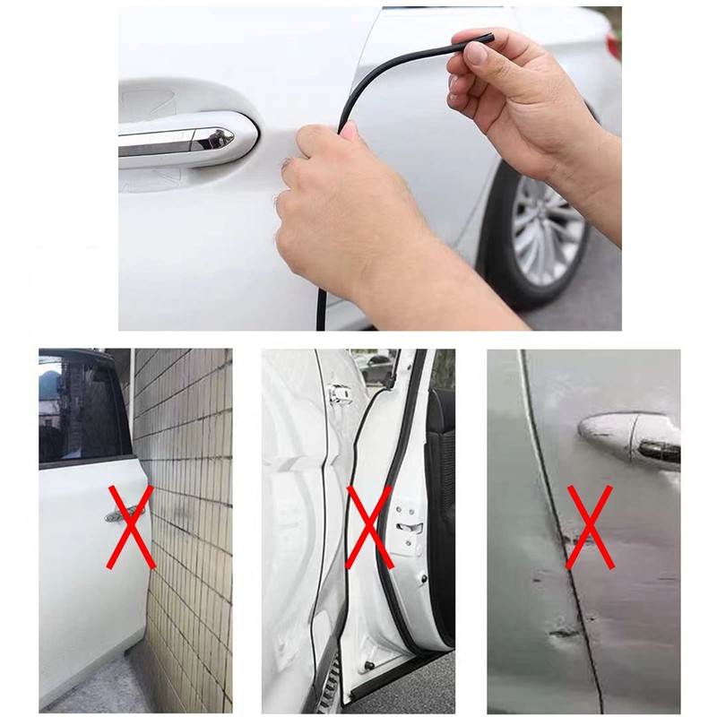 Car Door Edge Guards Self Adhesive Rubber U Channel Edge