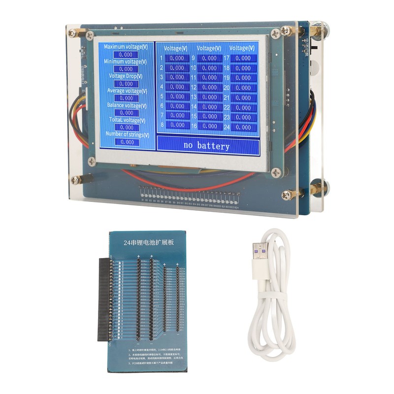 1 to 24 String Battery Voltage Tester Accurate Measurement Smart