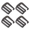 sourcing map Metal Webbing Strap 1.26 Inches 32 mm G-Hook