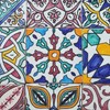 Casa Moro HBF8410 Oriental Tiles, Colourful Mix, 10 x 10