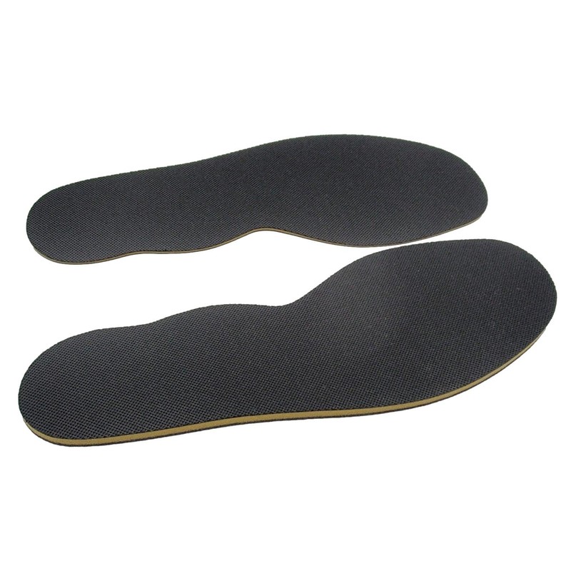 Foot Care Goods.COM O-Leg Protection Insoles for Men (Black 9.4