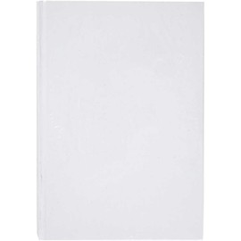 Notebook, A5 15x21 cm, white, 1 pc