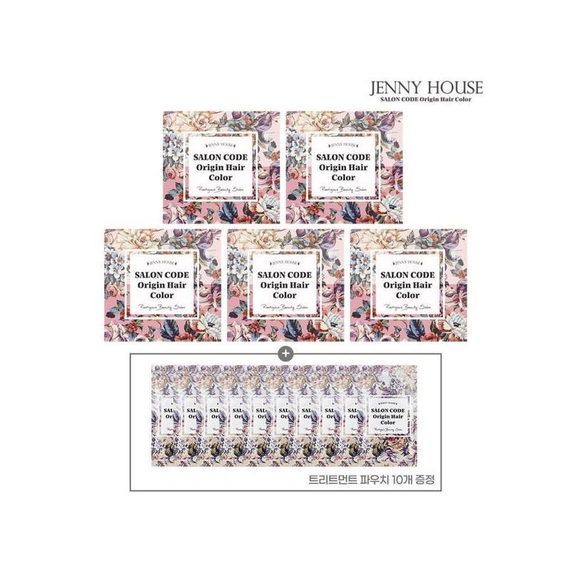 (NS Home Shopping) Jenny House Origin Hair Dye 5 Packs