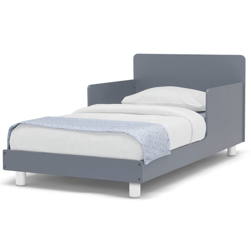 GAP GapKids Toddler Bed - Greenguard Gold Certified, Grey/White